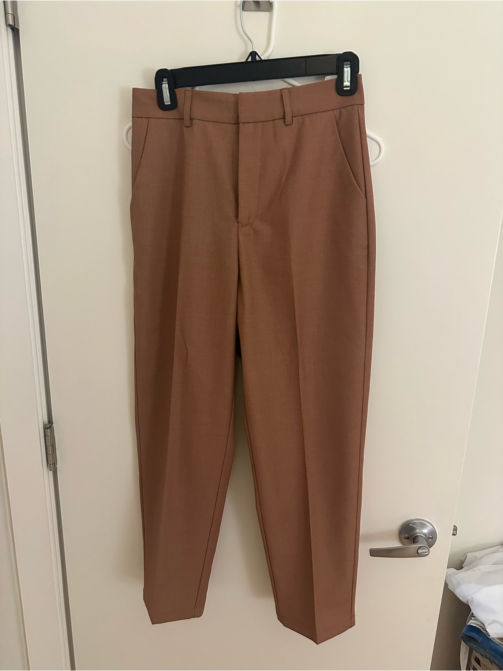 Commense Tailored Pants in Warm Brown